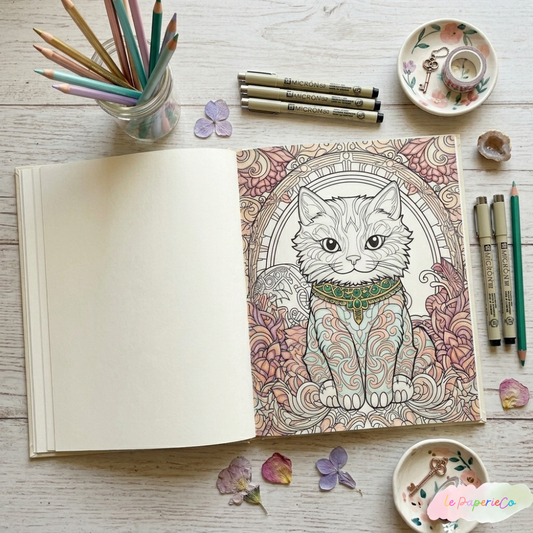 Cats! Coloring book | 70 Purr-fect Coloring Pages for All Ages