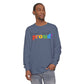 Loud and Proud! Rainbow print Long Sleeve T-Shirt | LGBTQ pride, colorful text