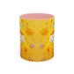 Yellow Sweater Santa Mug | Accent Coffee Mug