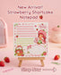 Strawberry Shortcake Memo Pad — Cute Strawberry Shortcake Memo Pad for School, Office & Everyday Notes