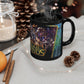 League of Legends Black Ceramic Mug Champion Collage