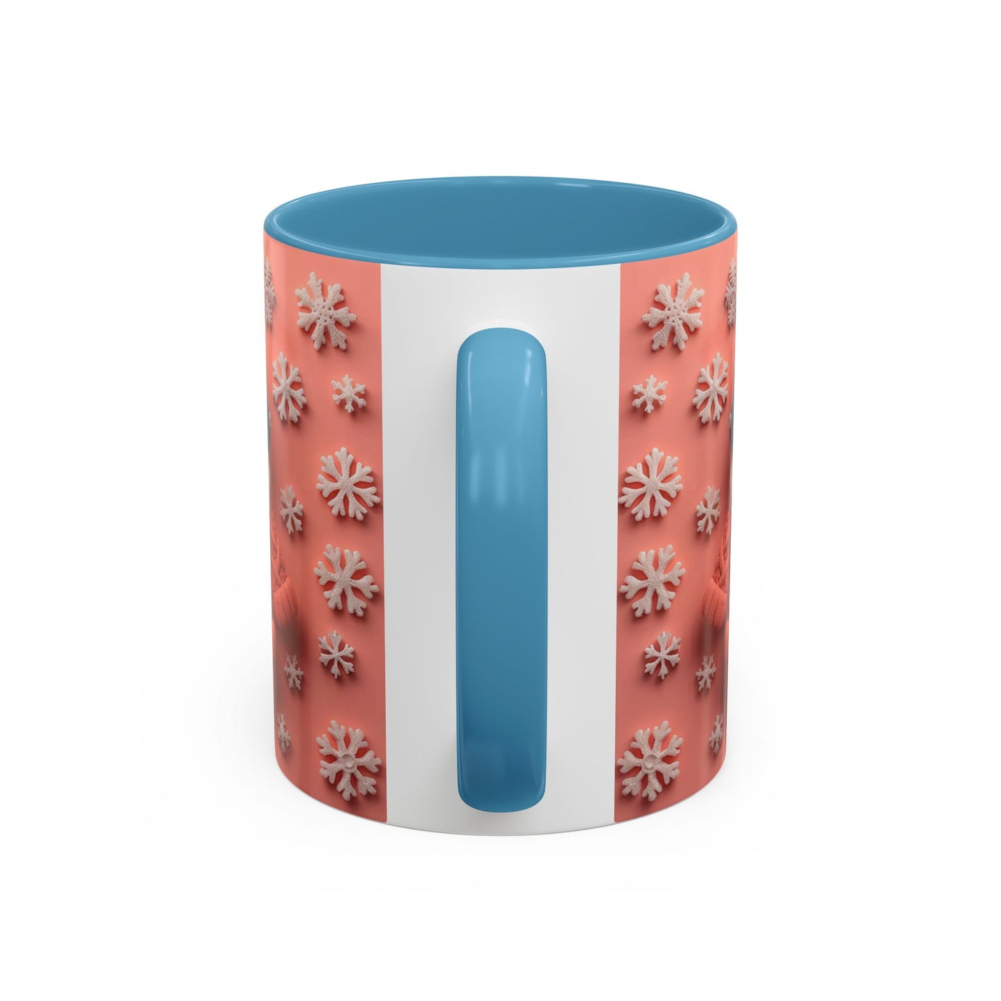 Knit Gnome with Snowflakes Mug | Accent Coffee Mug 11oz 15oz