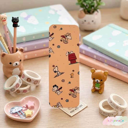 Kawaii Snoopy Bookmarks | Book Lovers 2x6 inch bookmarks