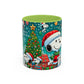 Beagle Christmas Mug | Accent Coffee Mug
