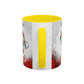 Just a Girl Who Loves Christmas Skull Mug | Accent Coffee Mug 11oz/15oz