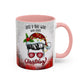 Just a Girl Who Loves Christmas Skull Mug | Accent Coffee Mug 11oz/15oz