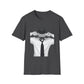 Man in Tie and Cap T-Shirt | Monochrome Portrait Tee