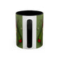 Green Knit Santa Mug | Accent Coffee Mug