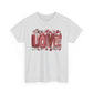 Love Doodle T-Shirt | Hand-Drawn Hearts, Valentine Typography