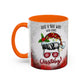 Just a Girl Who Loves Christmas Skull Mug | Accent Coffee Mug 11oz/15oz