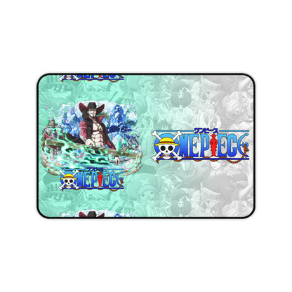 One Piece Desk Mat Anime Gaming Mousepad with Logo & Luffy Design