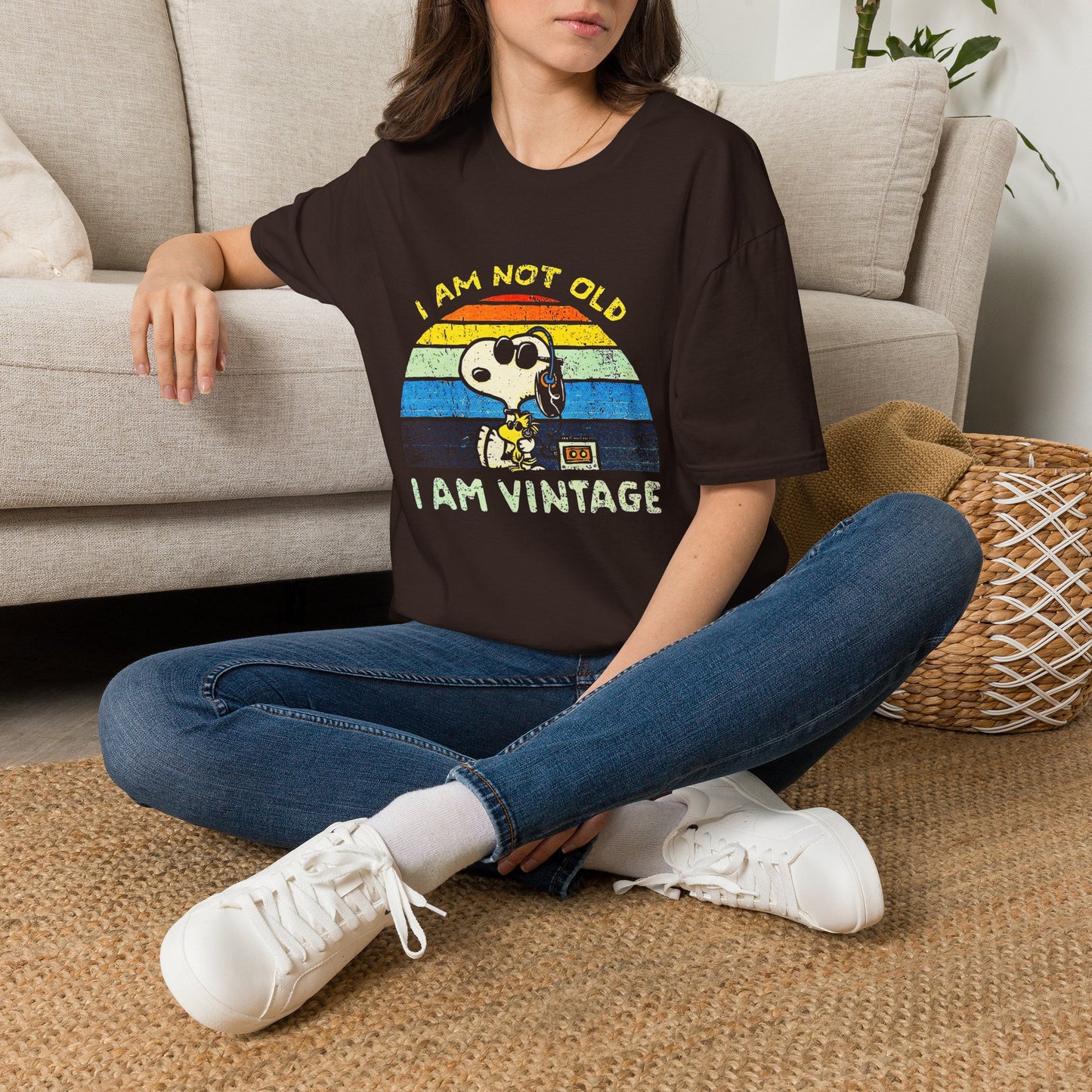 Snoopy "I Am Not Old, I Am Vintage" T-Shirt