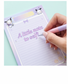 Pochacco-Inspired Lavender Notepad | Cute Kawaii Desk Essential for School, Work & Everyday Planning