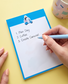 Blue Puppy-Inspired Notepad | Desk Essential & Back-to-School Must-Have