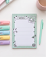 Pochacco-Inspired Notepad | Cute Kawaii Desk Essential for School, Work & Everyday Planning
