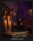 Haunted House Halloween Decorative Shelf