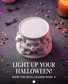 Skull Candle Holder
