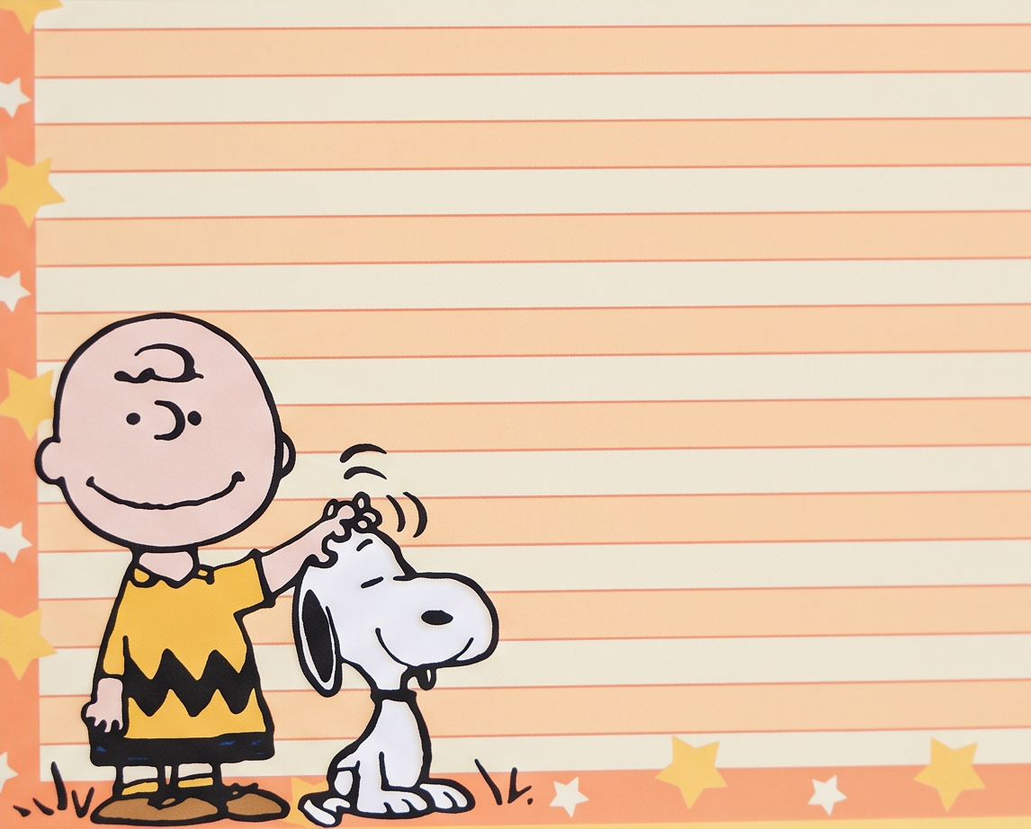 Charlie Brown Lined Notepad | Cute Peanuts Writing Pad for School, Office & Journaling