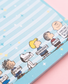Snoopy & Friends Blue Lined Notepad | Cute Peanuts Writing Pad for School, Office & Journaling
