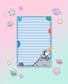 Snoopy Lined Astronaut Notepad
