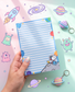 Snoopy Lined Astronaut Notepad