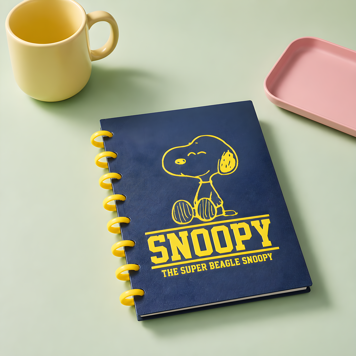 3D Printed Beagle Character Notebook Cover – Playful Cartoon Journal & Planner Cover  with 60 pages A5 Lined Paper