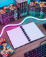 Nezuko-Inspired 3D Printed Notebook Cover — 60-Page Lined Journal