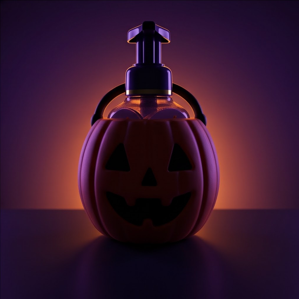 Pumpkin 3D Printed Soap Holder for Bath & Body Works Soap