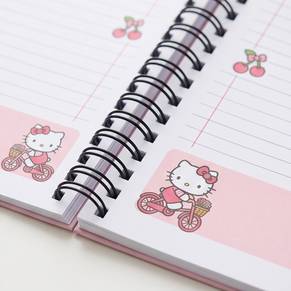 Hello Kitty Spiral Notebook — Cute Stationery for Notes, Journaling & Everyday Adventures