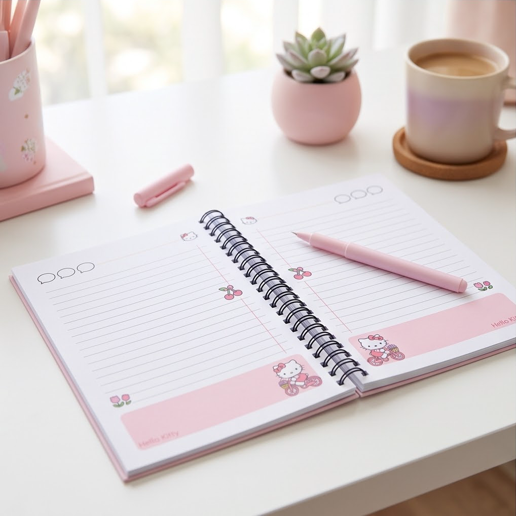 Hello Kitty Spiral Notebook — Cute Stationery for Notes, Journaling & Everyday Adventures
