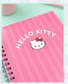 Hello Kitty Undated Planner – Cute Kawaii Daily Planner for Organization, Journaling & Goals