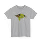 Grumpy Green Monster Peeking Tee | "Ew People" graphic