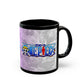One Piece Anime Logo Black Mug Pirate Crew Coffee Cup
