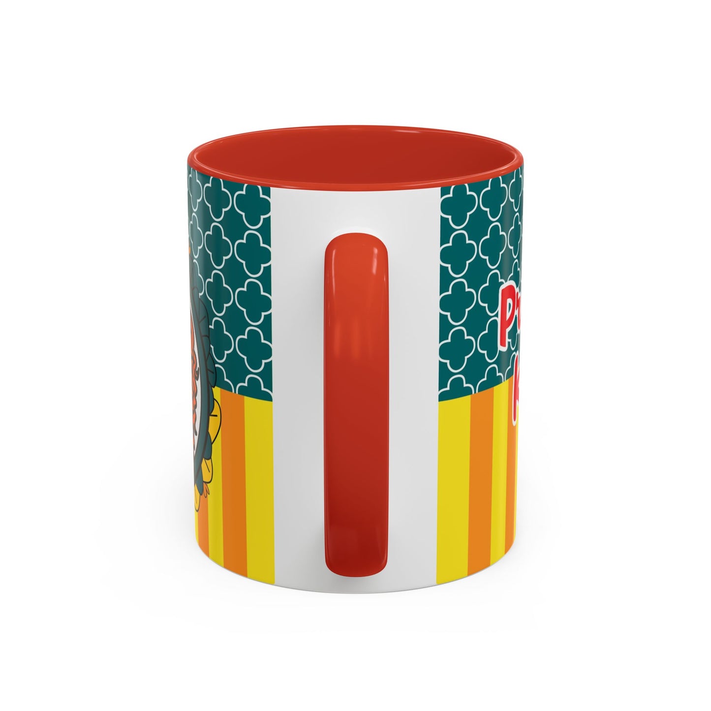 Redheaded Princess Kitty Accent Coffee Mug | Cute Cat Princess Design