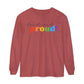 Loud and Proud! Rainbow print Long Sleeve T-Shirt | LGBTQ pride, colorful text