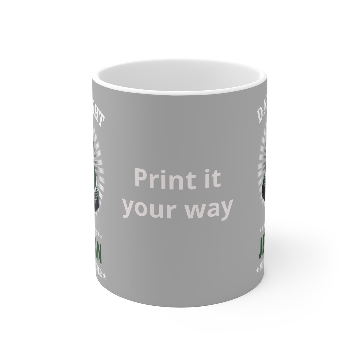 Customizable Jets Fan Mug | Football Team Logo Coffee Cup