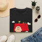 Charlie Brown & Snoopy Comic Tee — Peanuts Doghouse Graphic T-Shirt