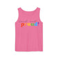 loud and proud! rainbow text Tank Top | Pride LGBTQ+ apparel