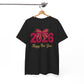 2026 Happy New Year Tee — Festive Ribbon New Year’s Day T-Shirt