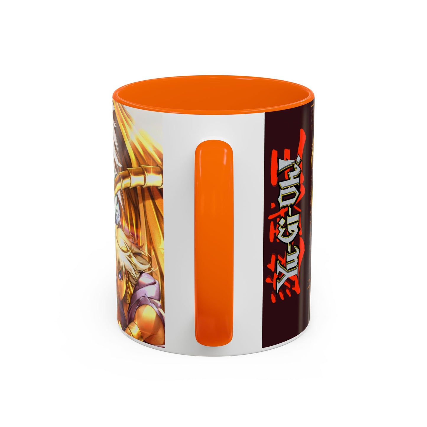 Yu-Gi-Oh! Art Accent Coffee Mug | Pharaonic and Shadi Design (11/15oz)