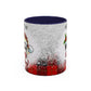 Just a Girl Who Loves Christmas Skull Mug | Accent Coffee Mug 11oz/15oz