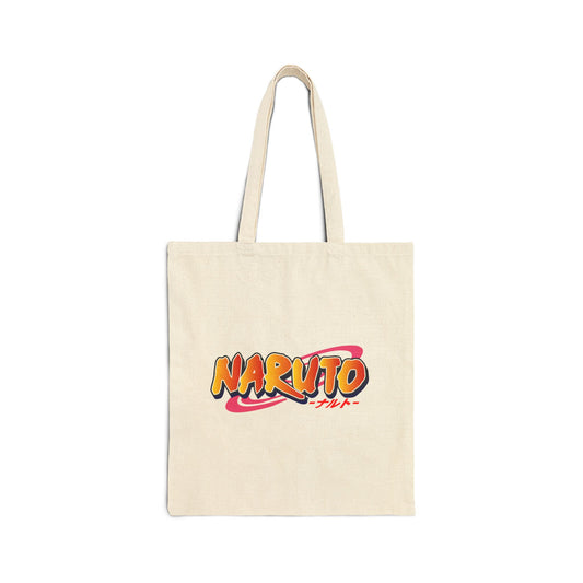 Naruto Inspired Cotton Canvas Tote Bag