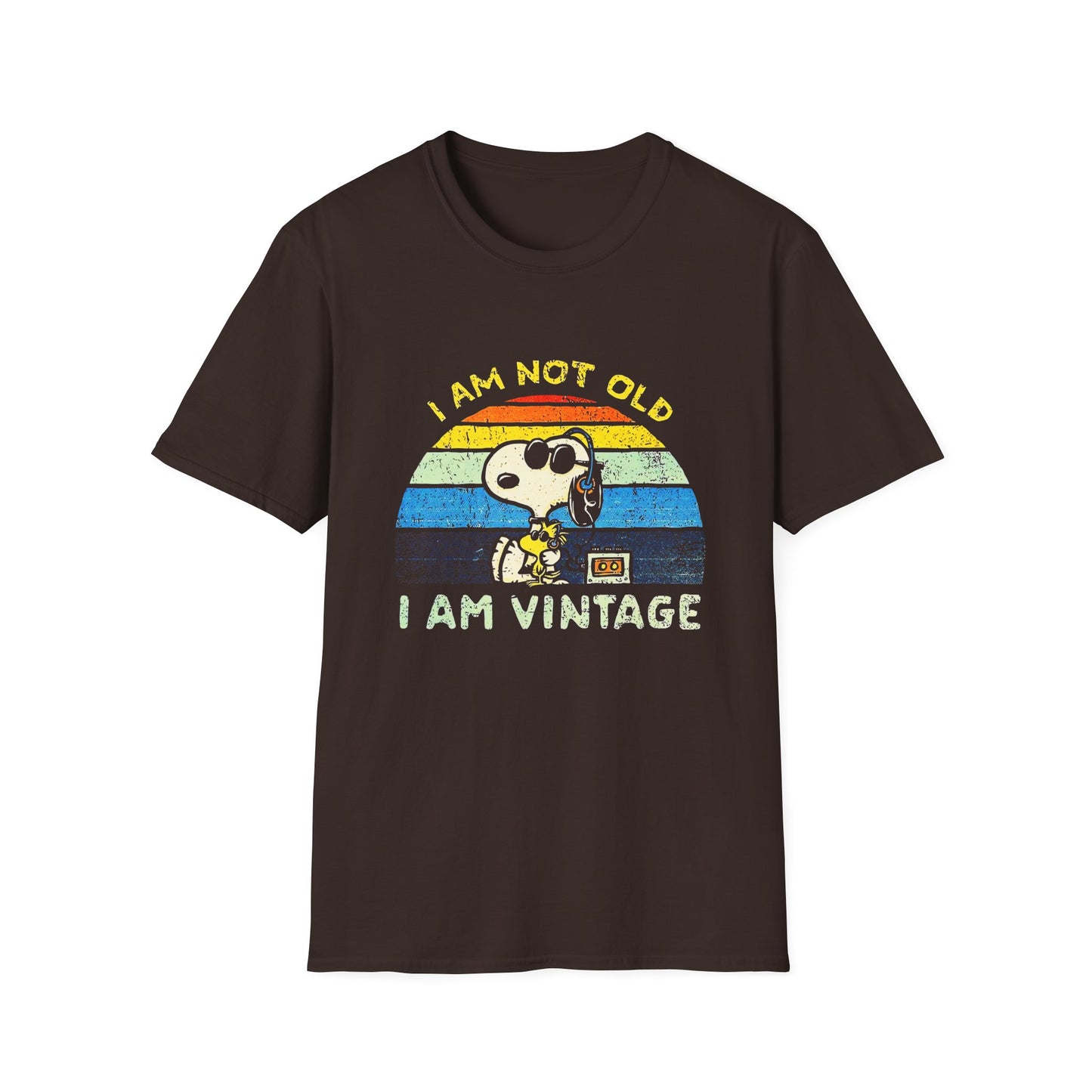 Snoopy "I Am Not Old, I Am Vintage" T-Shirt