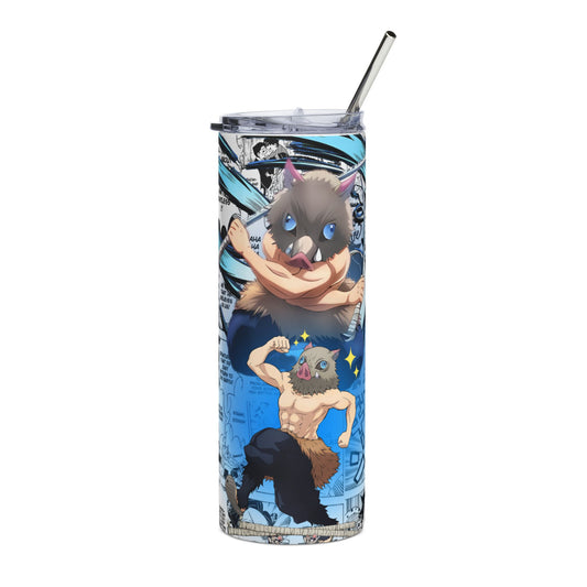 Inosuke Tumbler | Demon Slayer Inspired 20oz Stainless Steel Tumbler