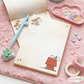 Cute Snoopy & Woodstock Vintage Notepad | Half Letter Notepad, 60 pages
