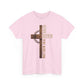 He Is Risen Cross T-Shirt | Matthew 28:6 Christian Easter Tee