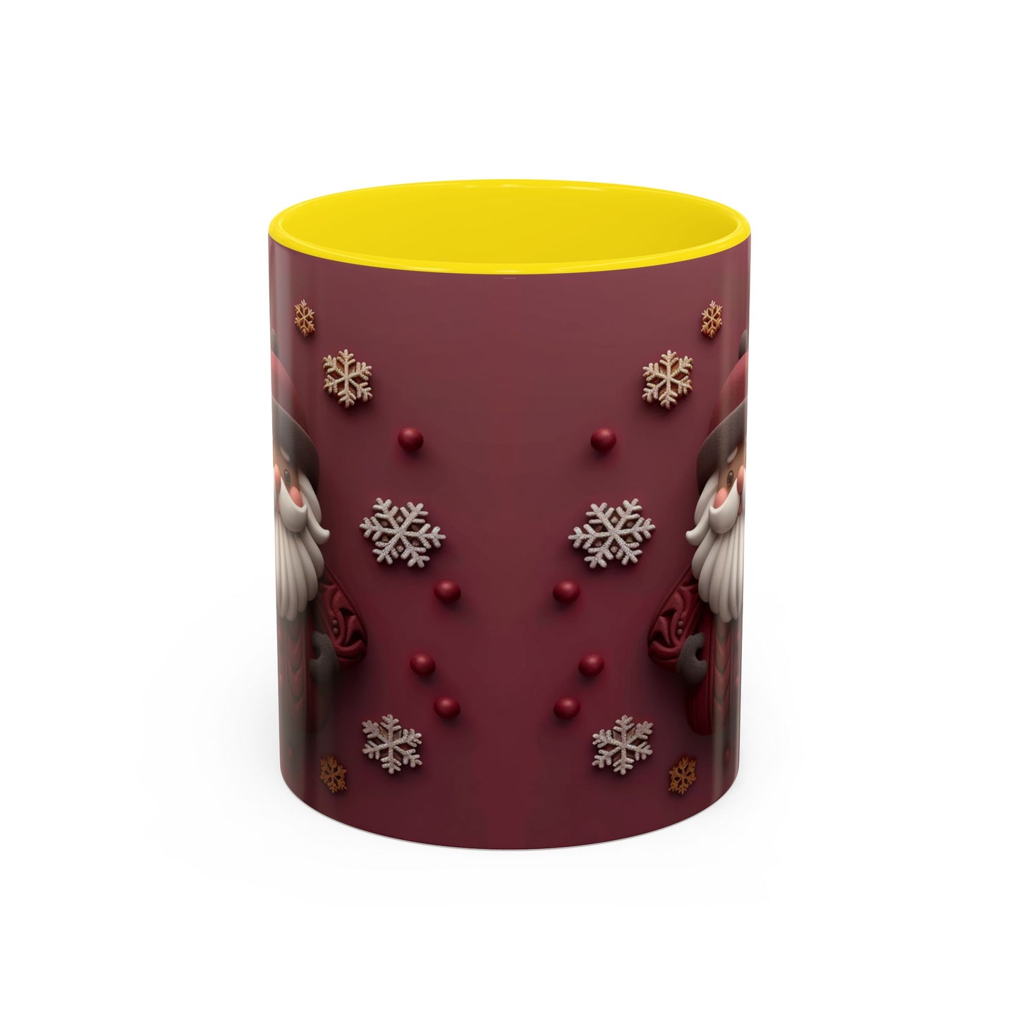 Cute Santa Face Holiday Mug | Christmas Accent Coffee Mug