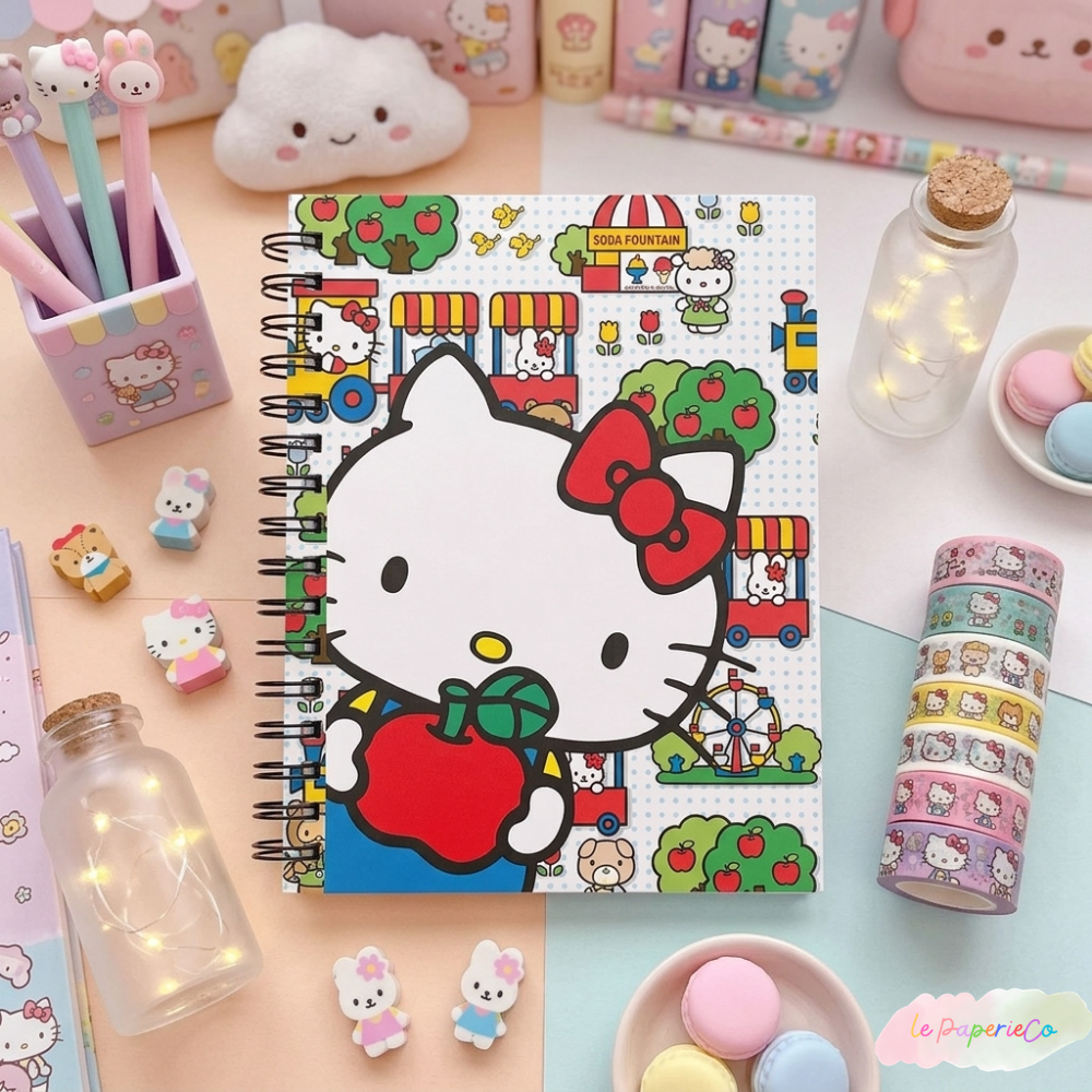 Adorable Hello Kitty Notebook – 60 Pages, Cute Stationery, Perfect for Journaling & Gifts
