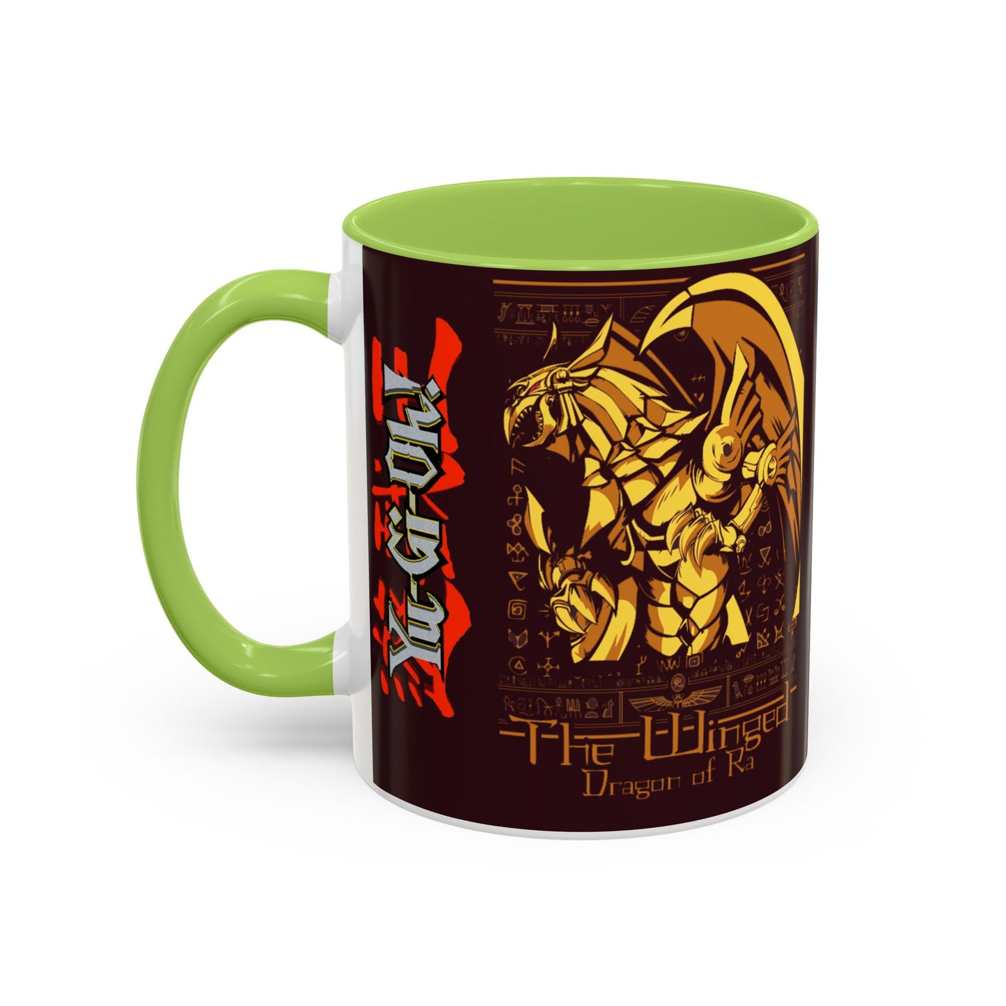 Yu-Gi-Oh! Art Accent Coffee Mug | Pharaonic and Shadi Design (11/15oz)