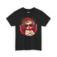 Valentine Cherub Heart Sunglasses T-Shirt | Cupid Angel with Red Wings